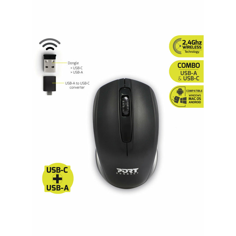 Port Designs Wireless Office Mouse-smartzonekw