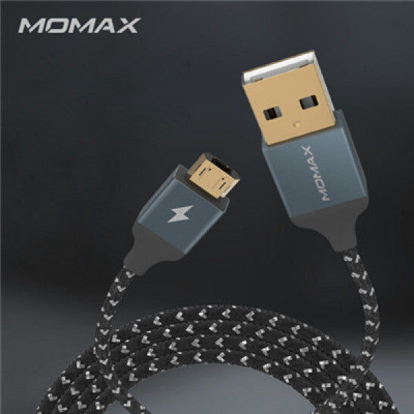Momax GO Link 1.2m Micro USB to USB Cable (Black) -DDM11D - smartzonekw