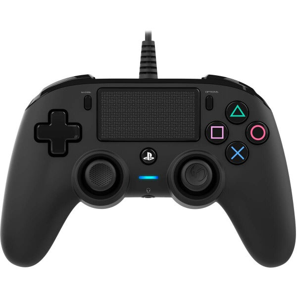 Nacon Wired Compact Controller For PlayStation 4 -Black - smartzonekw