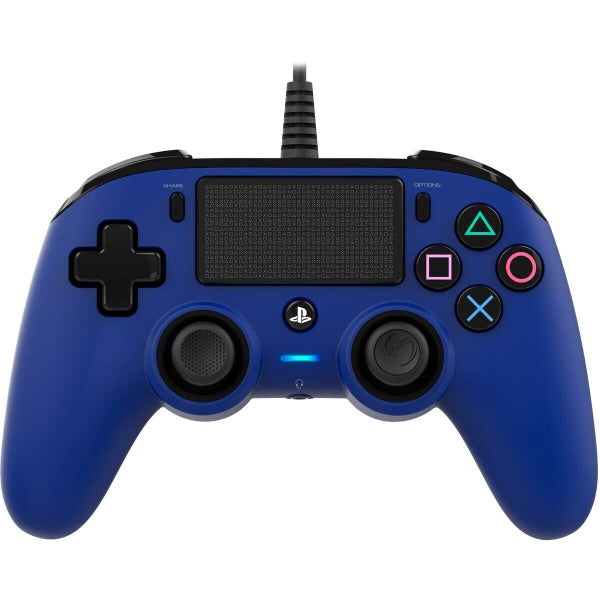 Nacon Wired Compact Controller For PlayStation 4 -Blue - smartzonekw