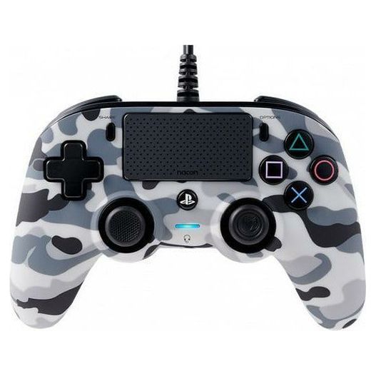 Nacon Compact Controller For PlayStation 4 - Camouflage Gray - smartzonekw