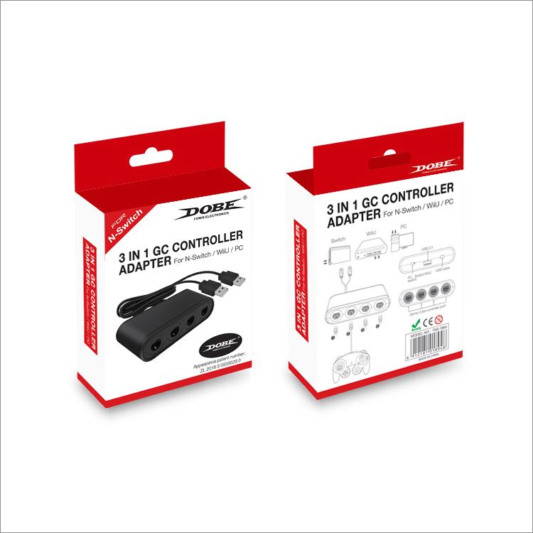 3 In 1 GC Controller Adapter For Nintendo Switch - smartzonekw
