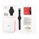 NOERDEN PNW-0700-EU MATE2 Silicone Hybrid Smart Watch 40mm - Black-smartzonekw