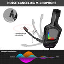 Onikuma K20 Professional Gaming Headset ,Noise Cancellation - Black - smartzonekw