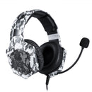 Onikuma K8 Professional Gaming Headset ,Noise Cancellation - Army Gray - smartzonekw