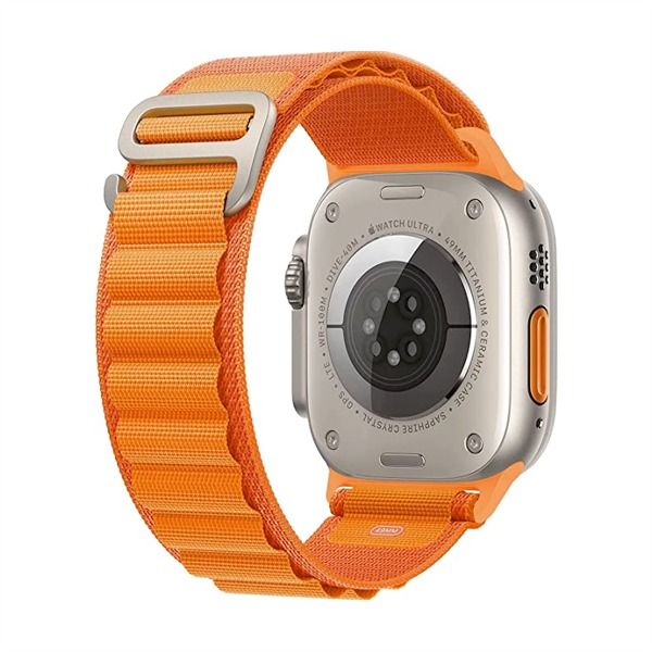 Apple Watch Alpine Loopback Strap - Orange - Smartzonekw
