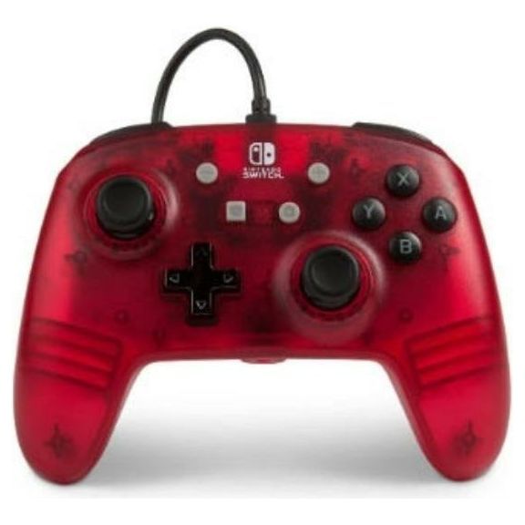 PowerA Enhanced Switch Wired Controller For Nintendo Switch - Frost Red - Smartzonekw