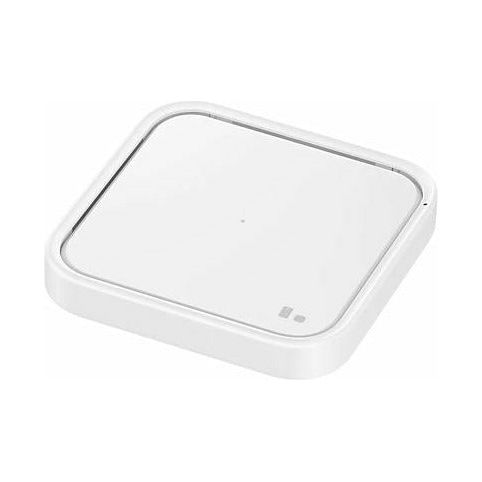 Samsung Super Fast Wireless Charger Pad 2022 ,15W  with Adapter & Cable (EP-P2400TWEGAE) - White-smartzonekw