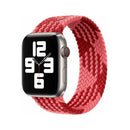 Wiwu Braided Loop For Apple Watch Series -42-44M Se / 6 / 5 / 4 - Lenth 155Mm - Pink+Red-smartzonekw