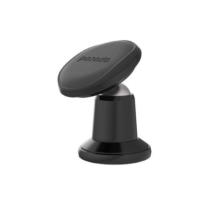 Porodo Mini Magnetic Car Mount ( Stick-On Holder ) - Black - Smartzonekw