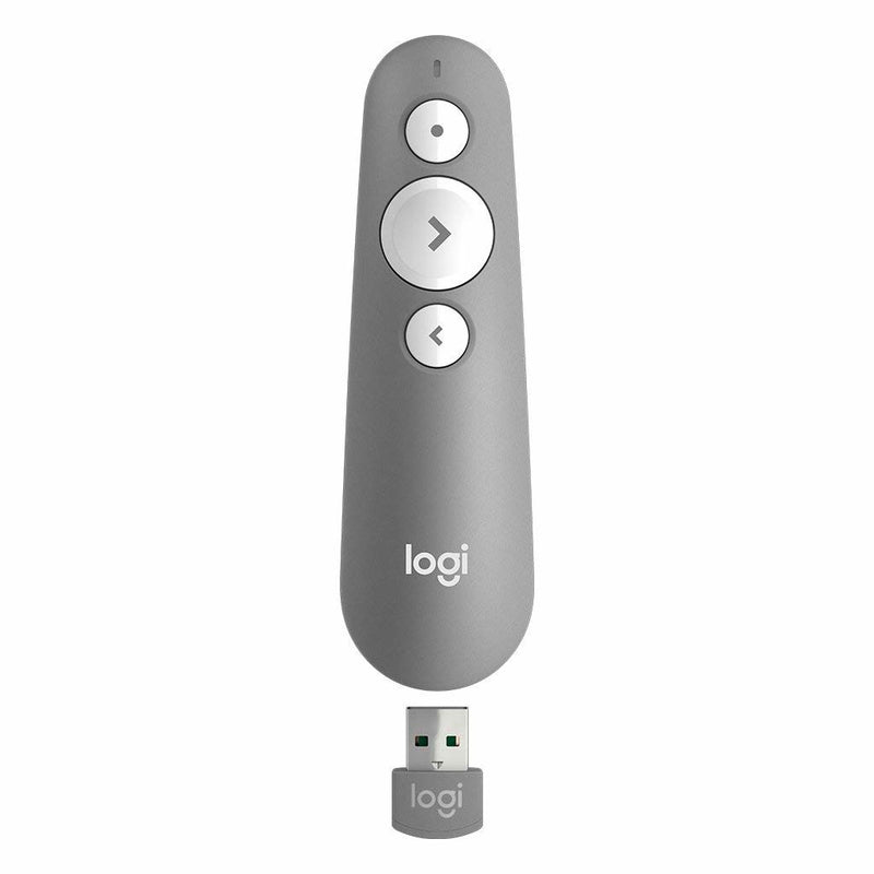 Logitech R500S Laser Presenter Remote - Gray-smartzonekw