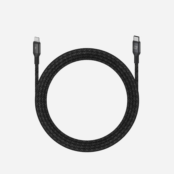 Momax Elite Link Type-C to Lightning Cable 1.2m - Black (DL31D) - smartzonekw