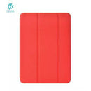 Devia Leather Case with Pencil Slot for iPad Pro 12.9" (2021) - Red - Smartzonekw
