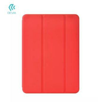 Devia Leather Case with Pencil Slot for iPad Pro 11" (2021) - Red - Smartzonekw