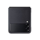 Samsung  Galaxy Z Flip3 5G Aramid Cover (EF-XF711SBEGWW) - Black-Smartzonekw