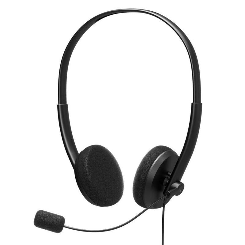 Port Connect Office USB Stereo Headset with Microphone-smartzonekw