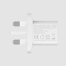 Momax ONE Plug Mini USB-C Charger 20W , Life Time Waranty - White (UM25UKW) - smartzonekw