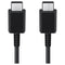 Samsung USB-C to USB-C Cable 1M ( EP-DA705BBEGWW ) - Black-smartzonekw