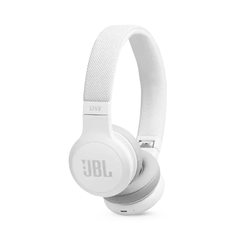 JBL Live 400BT On-Ear Wireless Headphones - White - Smartzonekw